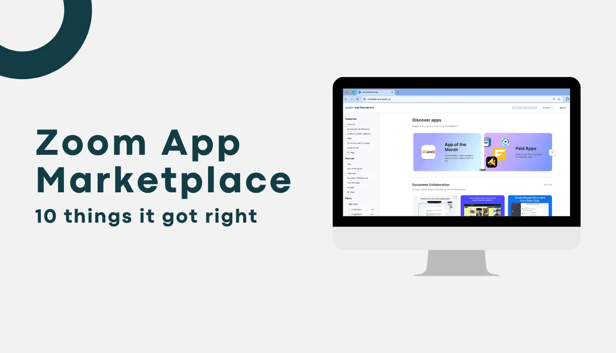 10 things the Zoom App Marketplace got right (2025 update)